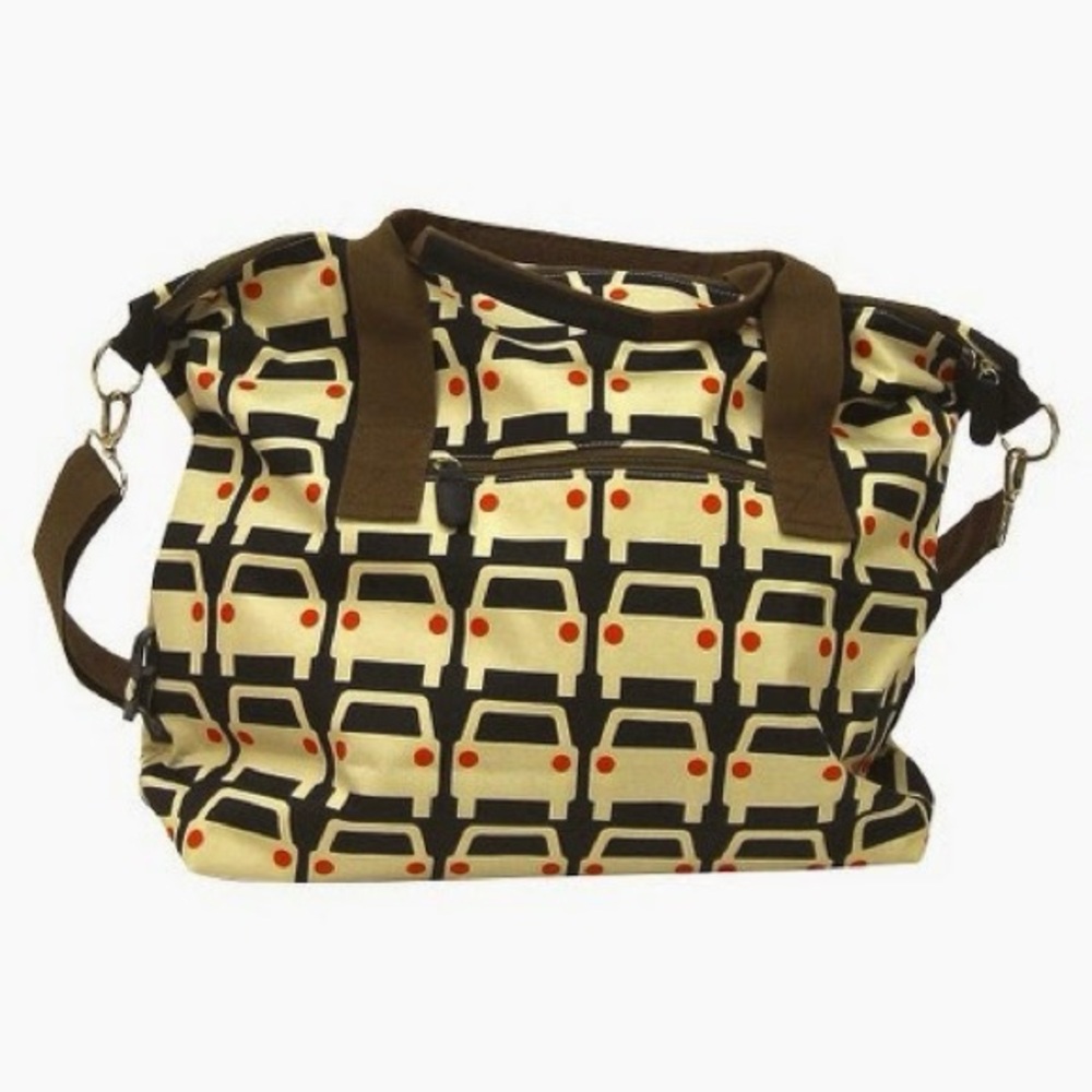 Orla Kiely for Target automobile weekender bag